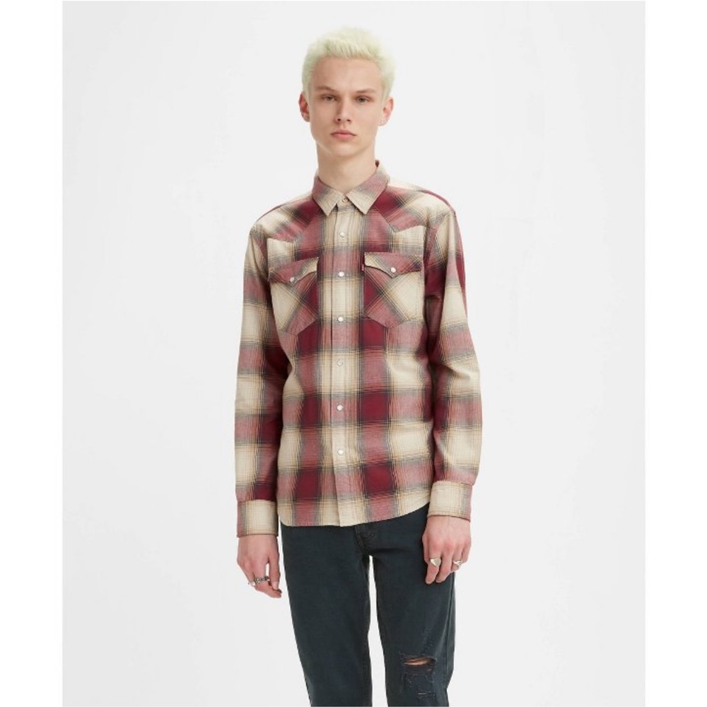 Levi’s Classic Western Standard Fit Shirt Men’s Size XXL